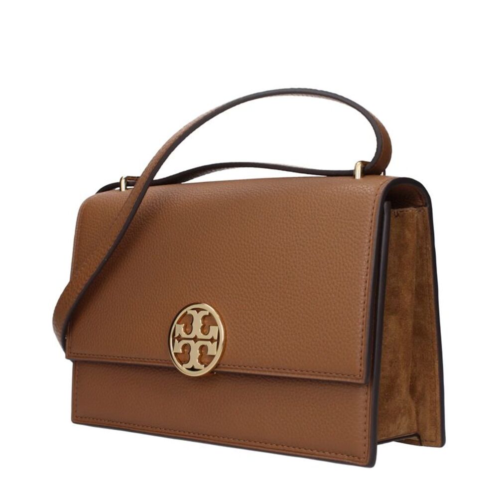 Tory Burch Brown Leather Crossbody Women's Bag - Picture 2 of 3